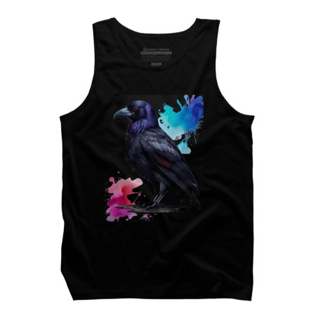 Raven T-Shirt Design by AlunderART