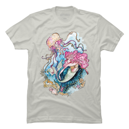 Mermaid and Jelly Fish Dance by GraphicA
