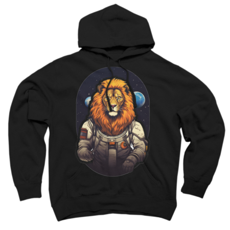 Lion astronaut in space by ShopSaint