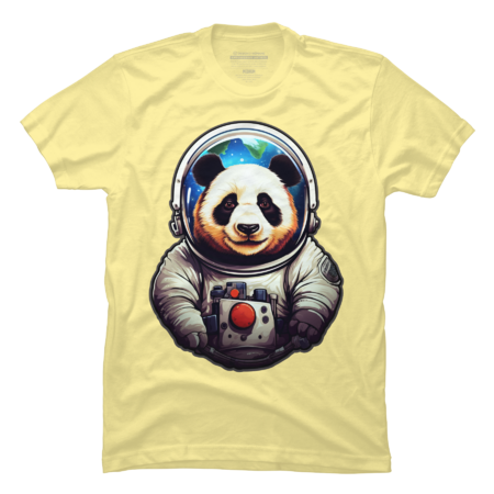 Panda astronaut in space by ShopSaint