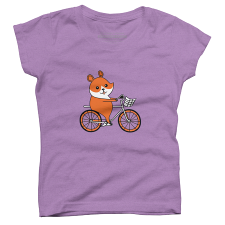 Hamster Riding a Bicycle by Trenux