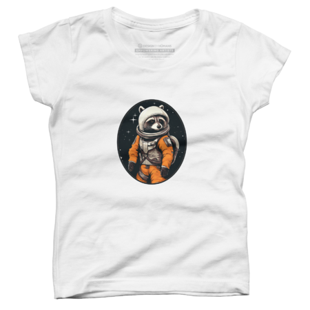 Racoon astronaut in space by ShopSaint