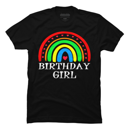 Rainbow Radiance: The Birthday Girl