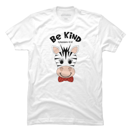 Christian Design _ Be Kind Zebra _ Bow Tie by Rili22