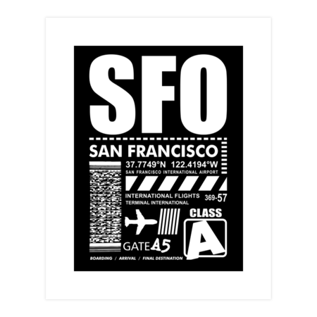 San Francisco Airport SFO by almaarts