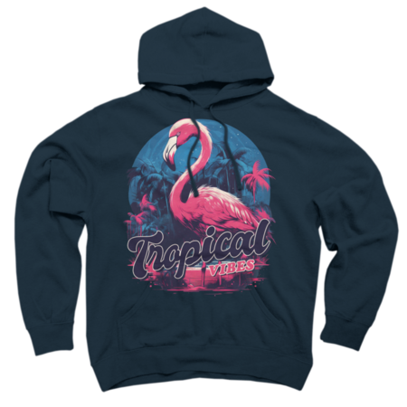 Pink Tropical Flamingo by DesignStudio13