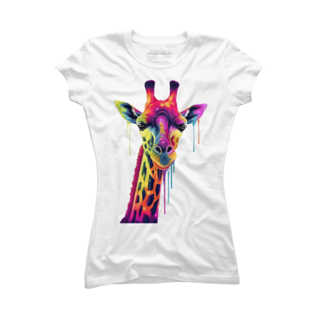 Colorful Giraffe Graphic by AlexaGoodies