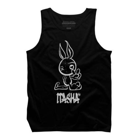 Itasha JDM Goth Bunny - Streetwear - White Version