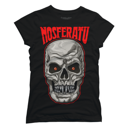 Nosferatu Vampire Skull by FGLore55