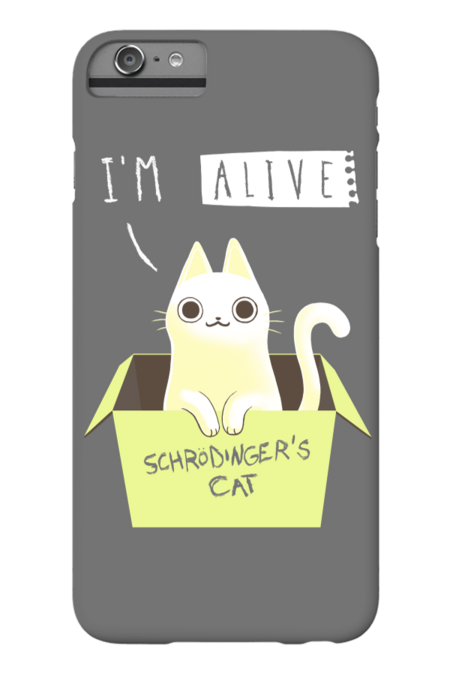 Schrödinger's Cat Dead or Alive - Cat in a Box - Funny Physics by BlancaVidal