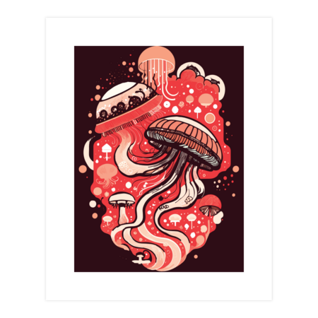 Journey Back in Time with Vintage Jellyfish by inoveka