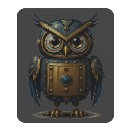 Robot Owl by Caramelo