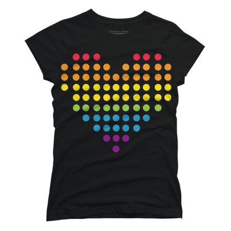 Dot Day Shirt Polka Dots Dotted Heart by pikashop
