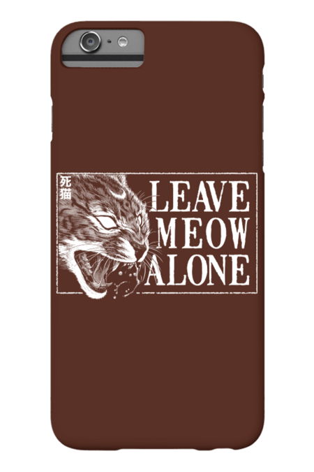 Leave Meow Alone by NekoMort