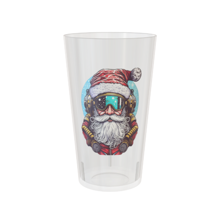 Funny Cyberpunk Style Santa Claus Christmas Graphic by AlexaGoodies
