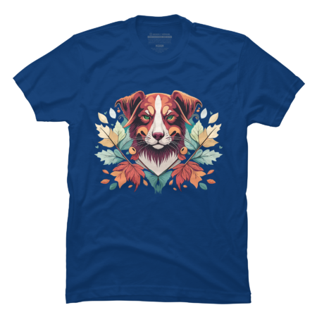 Dog Floral: A Canine Symphony of Blossoms and Beauty by inoveka