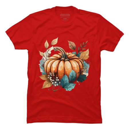 Fall's Pumpkin Delight: Autumn Harvest Beauty by inoveka