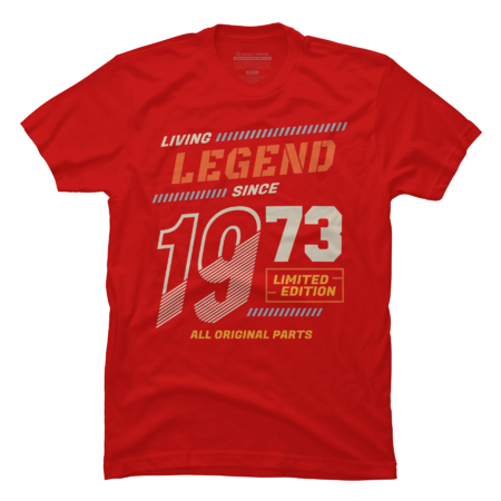 Living Legend Since 1973 50th Birthday Gift by Mukanev