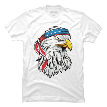 Patriot American Eagle With Bandana by Mukanev