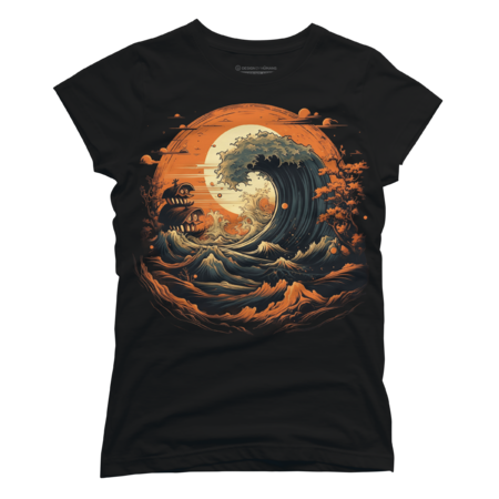The Great Wave Off Halloween by artado