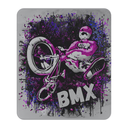 Bmx Rider - Bmx Mouse Pad - Bmx