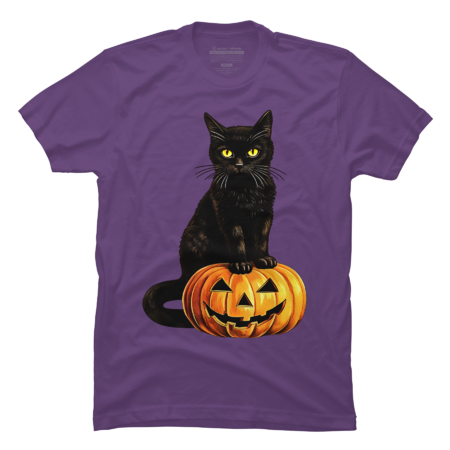 Retro Black Cat Halloween Pumpkin Costume by pardafashop