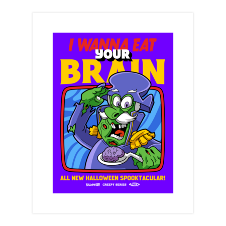 I wanna eat your brain