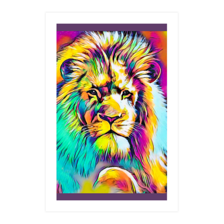 Painting - Lion by AnnelyKarron