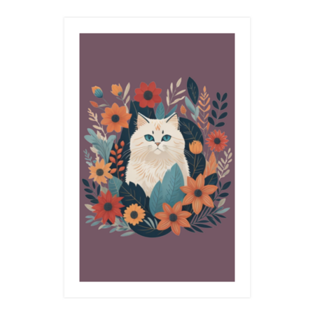 Flower Cat Fancy by Caramelo