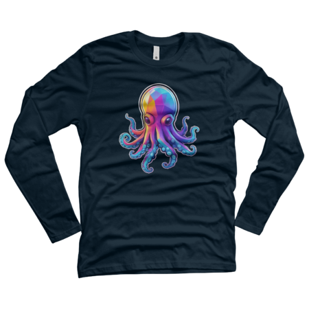 cute colorful octopus by Lumbarjack