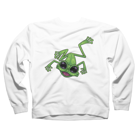 Happy Green Tree Frog by fizzgig