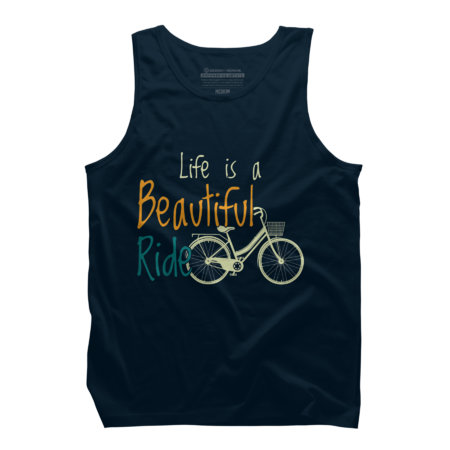 Life is a beautiful ride bike biker puns by Ginaisarty