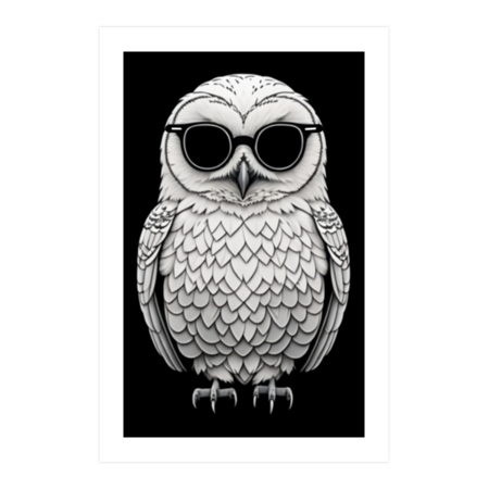 Snowy Owl Gothic by Caramelo