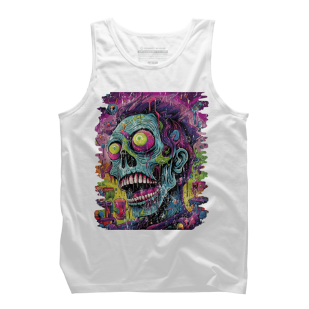 Psychedelic Zombie by zeusshop