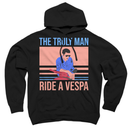 The Truly Man Ride a Vespa by Permana99