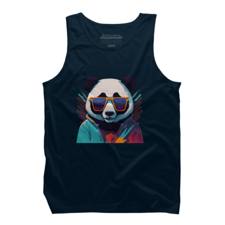 Cool Panda with sunglasses by Printodelo