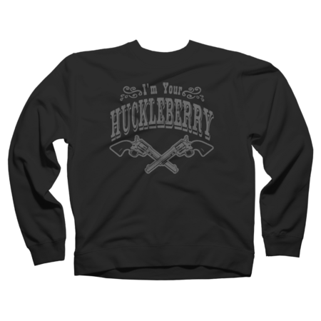 I'm Your Huckleberry (vintage distressed) by robotface