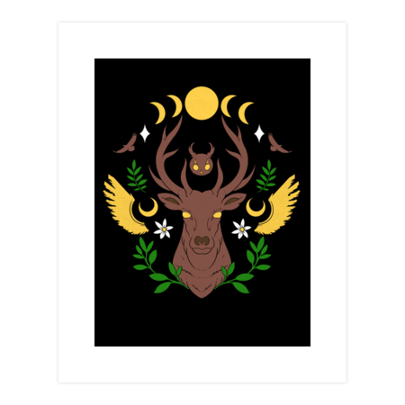 Mythical Deer by Sportuniverse