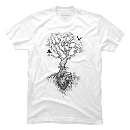 Heart and tree of life design by Mentiradeloro