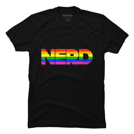 LGBT Nerd Rainbow Flag Gamer Tech Geeks by sophiecorrrsigan