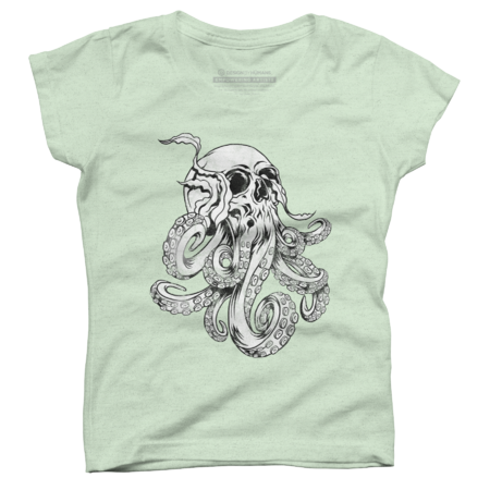 Octopus Skull Monster Kraken Cthulhu Skull by natbauer