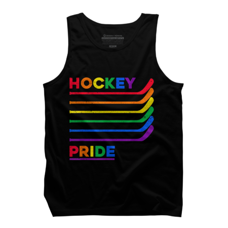 Ice Hockey Sticks LGBTQ Pride Month LGBT by isshoni