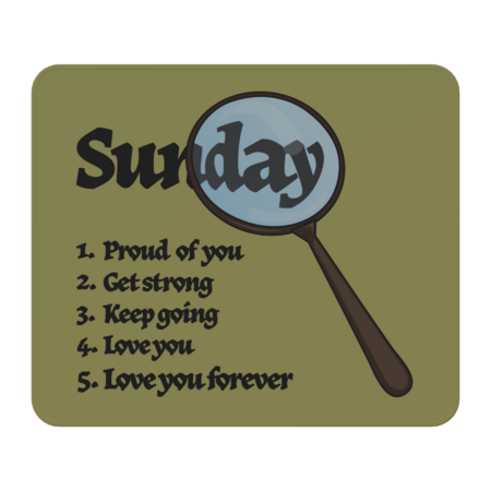 Days of the week Sunday by VeryPureLove