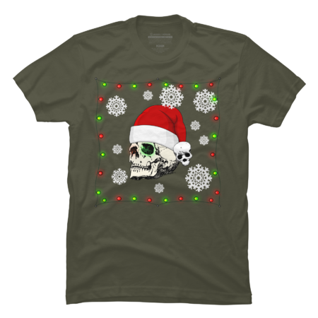 Christmas Skull by ExplodingHeadFiction