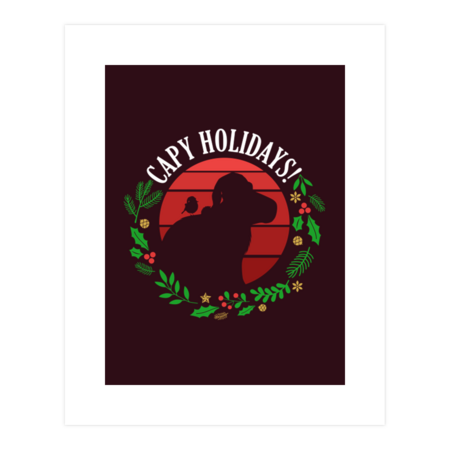 Capy Holidays! - Christmas Eve