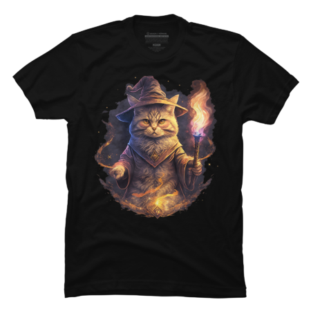 Magical Wizard Cat Fantasy Kitten by jeminebnatm