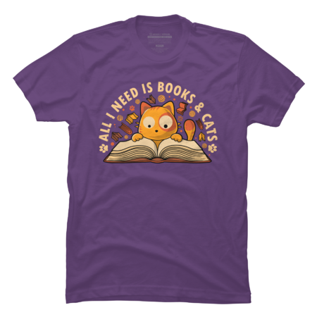 All I Need Is Books And Cats by eriondesigns