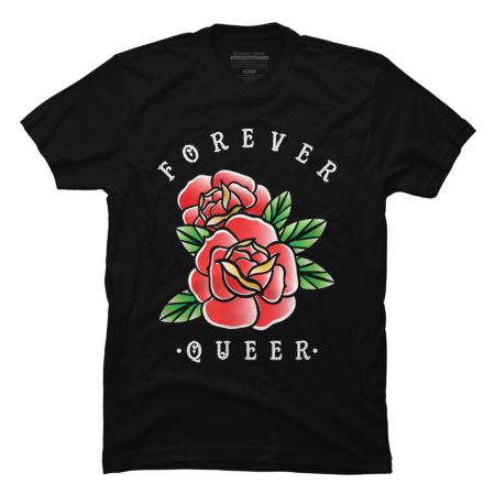 Floral Rose Flower Forever Gay Lesbian Homo LGBT by graphicbnp