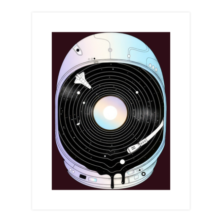 Astronaut Vinyl by crowncat