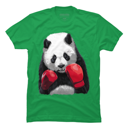 Funny Boxing Art For  Giant Panda by nlopezart